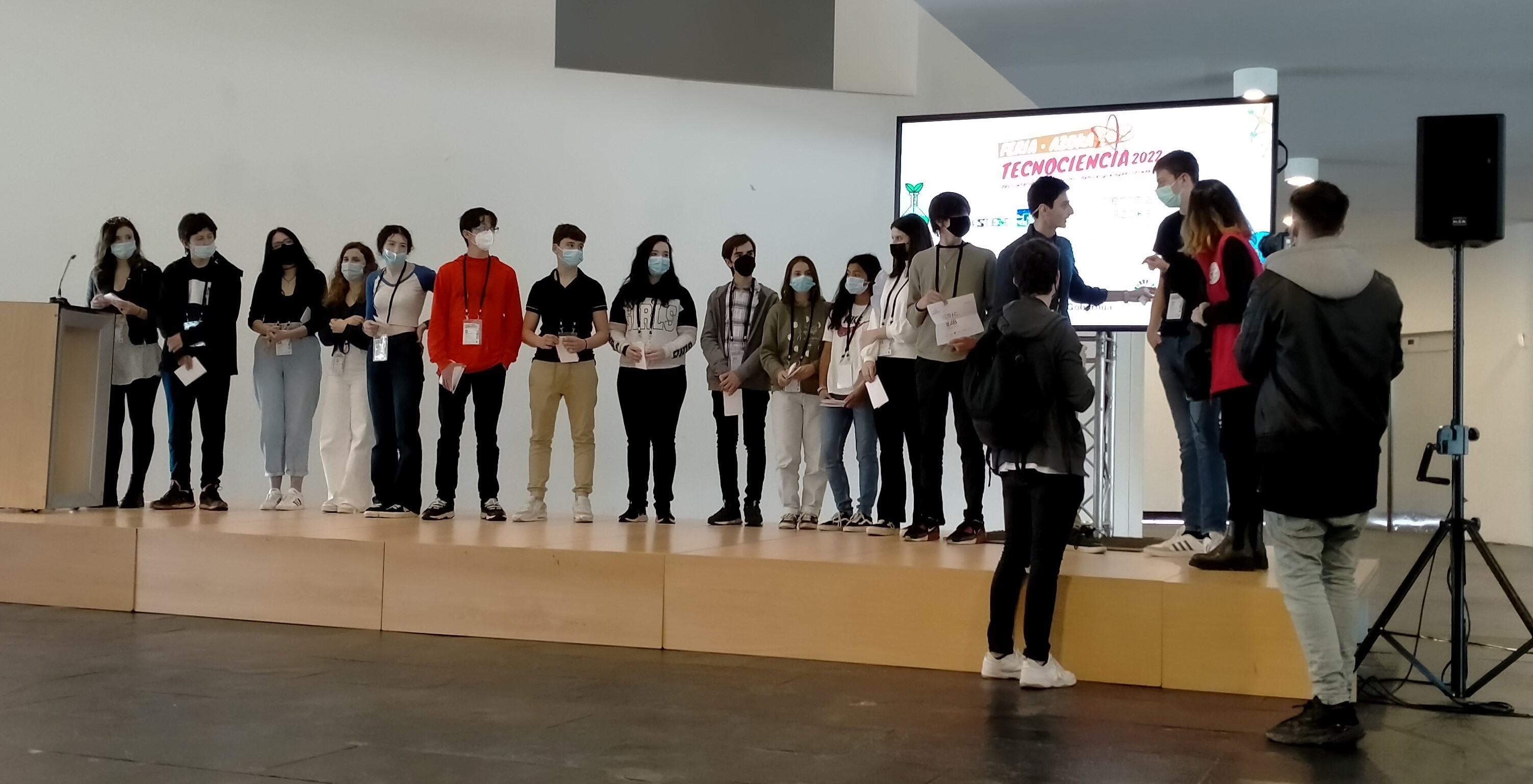 Alumnas/os de ESO de Otsagabia presentan 2 proyectos en la Feria Tecnociencia de Navarra
